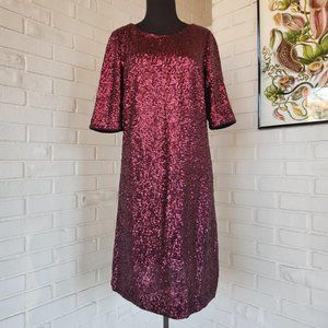 Designer Betsy Johnson sequin Dress